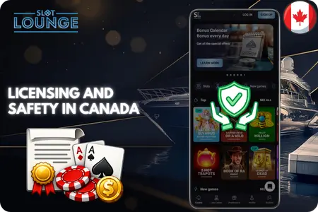 Security and license at SlotLounge Casino