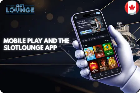 Mobile gaming at SlotLounge Casino